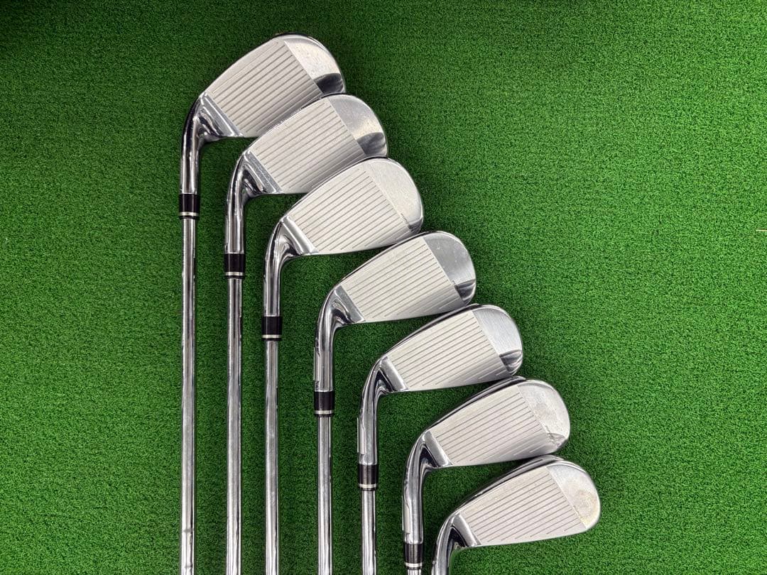 【人気】ステルスグローレアイアン5〜9.PW.AW(7本)純正スチール