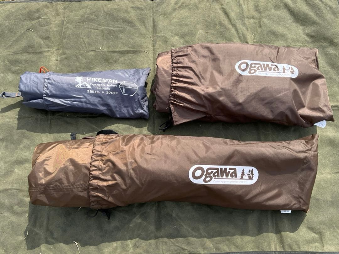 オガワogawaタッソTC +メッシュスクリーン+ハーフインナー+ポール他