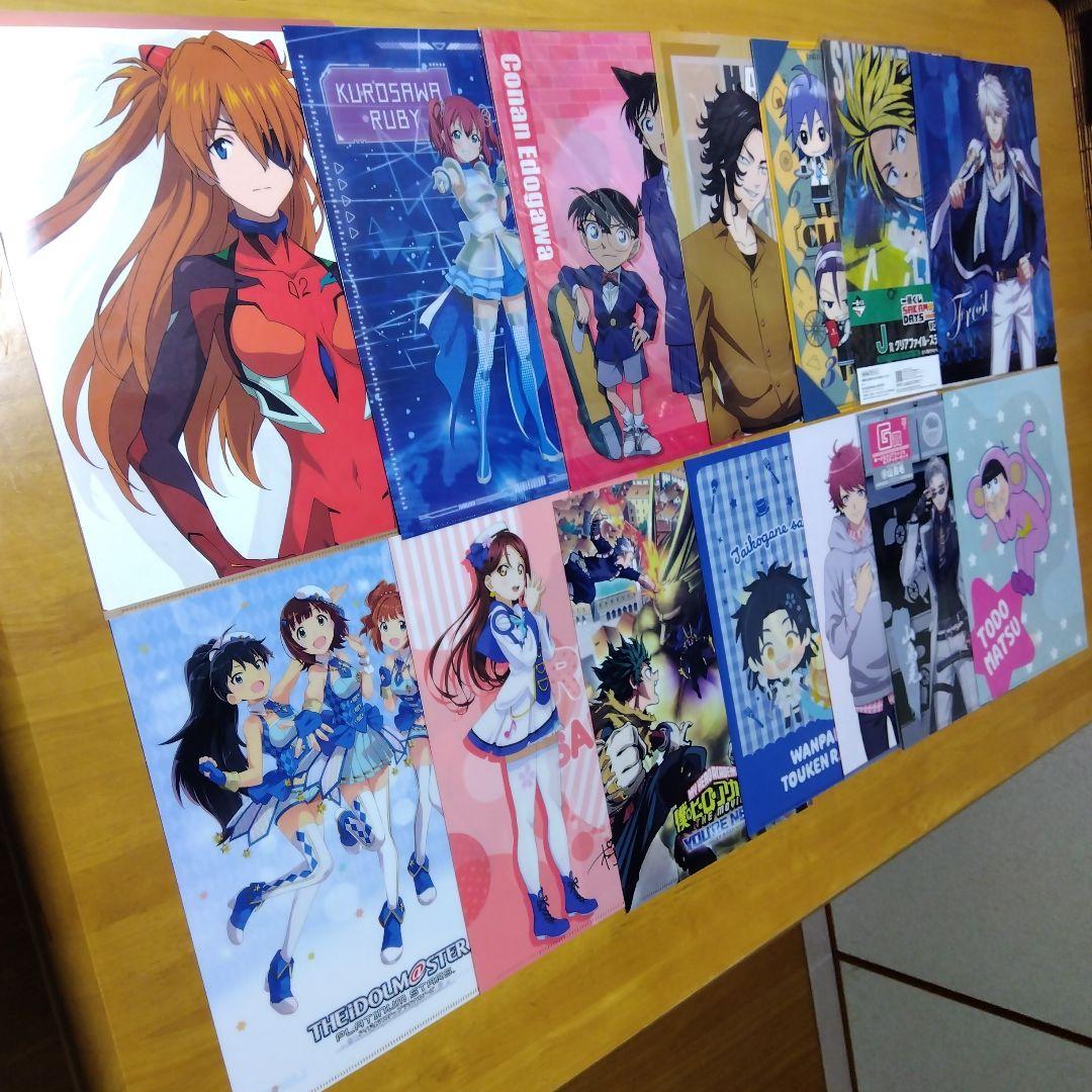 アニメ ノンジャンル 美少女系など　Ａ−４クリアファイル まとめ売り大量２５０枚