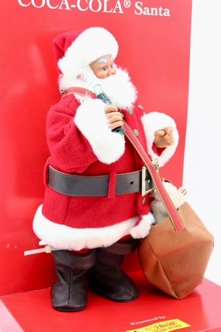 STEIFF Coca-Cola Santa 1999年10,000体限定品