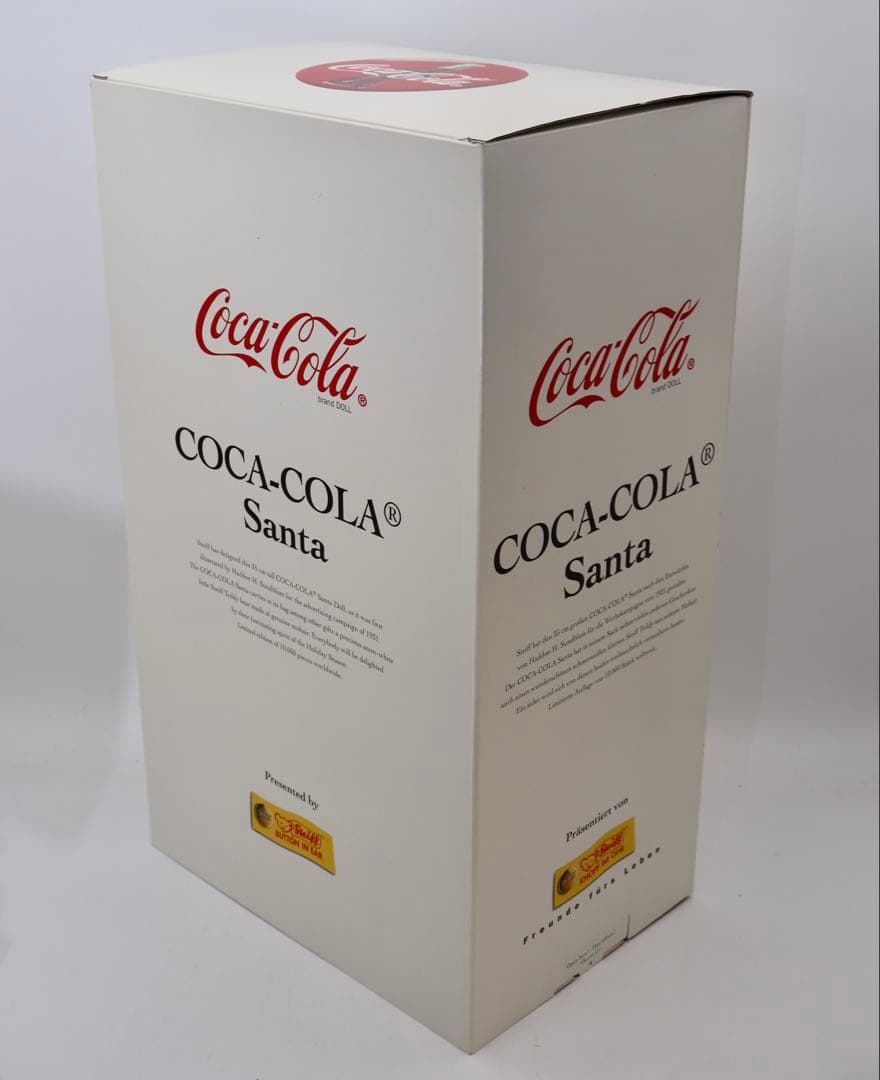 STEIFF Coca-Cola Santa 1999年10,000体限定品