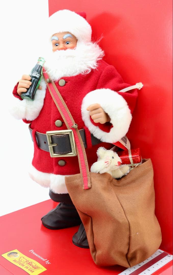 STEIFF Coca-Cola Santa 1999年10,000体限定品