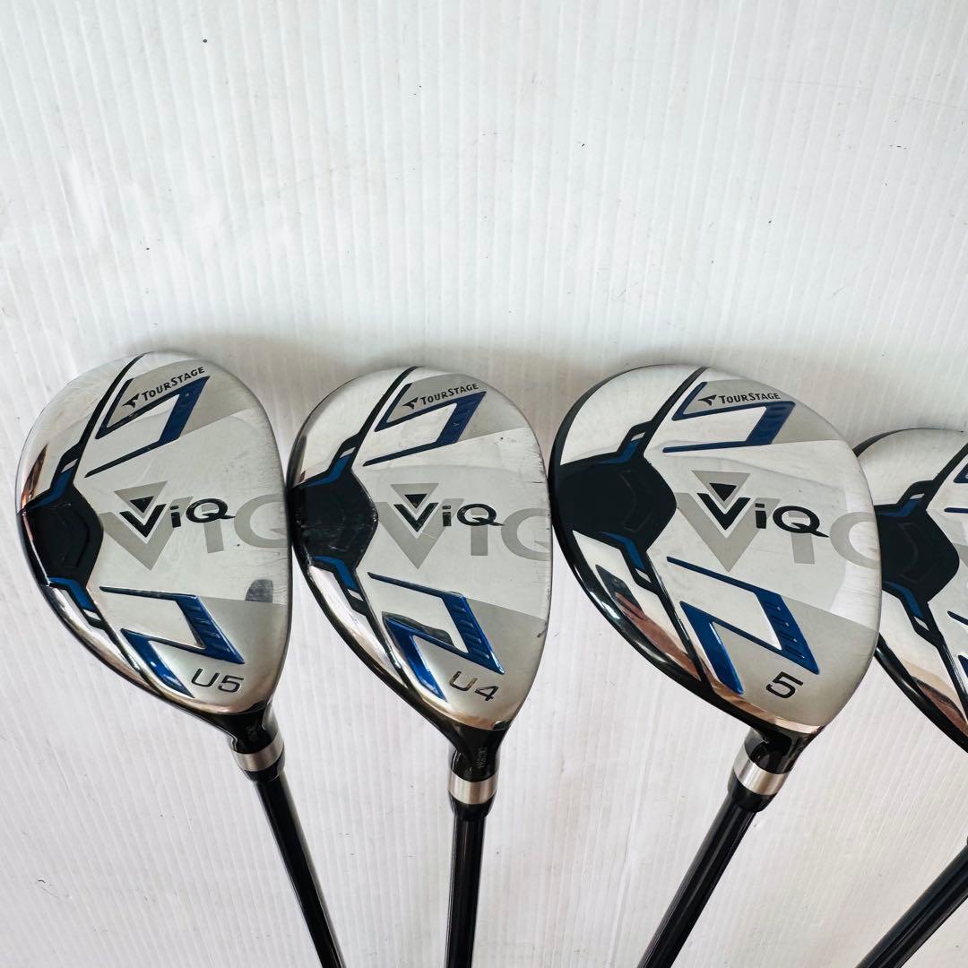 【美品】超豪華　ツアーステージ ViQ　ブリヂストン　メンズ ゴルフ　セット