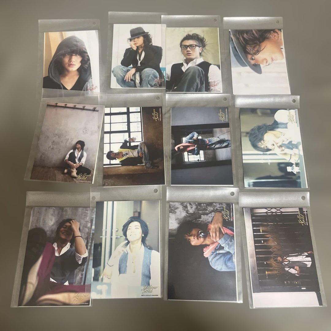 赤西 公式写真 100枚セット＋写真ホルダー