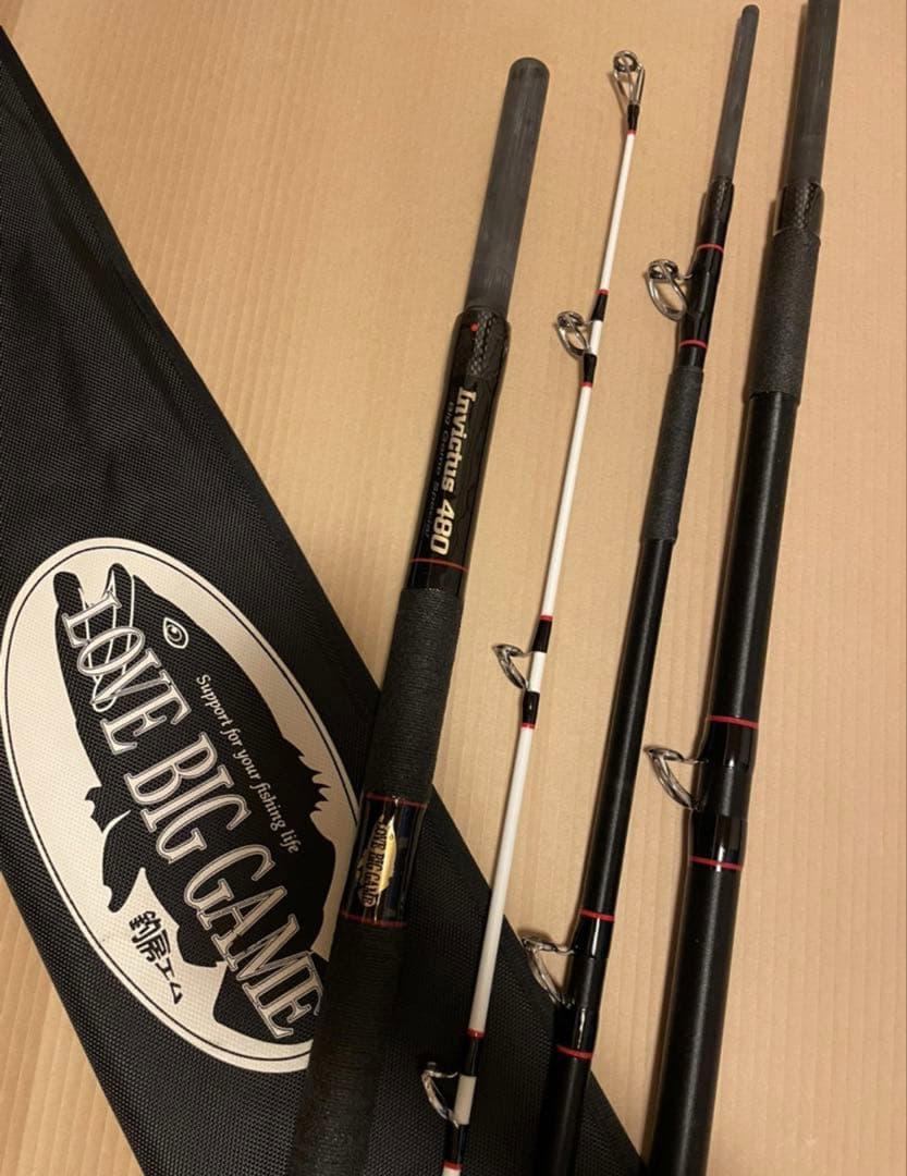 釣房エム　クエ竿　インビクタス480 未使用