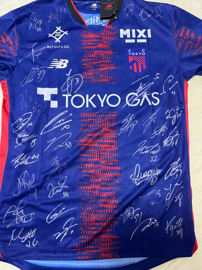 FC東京 サイン入り ユニフォーム　2026シーズン