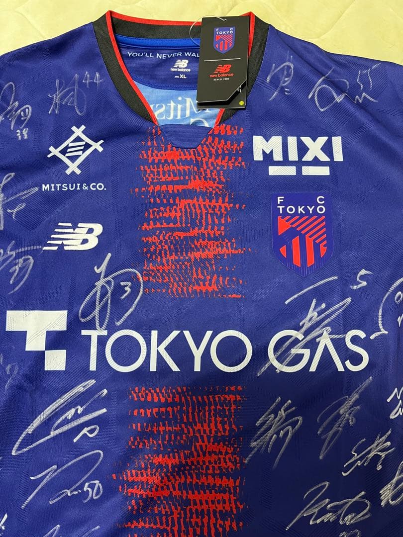 FC東京 サイン入り ユニフォーム　2026シーズン