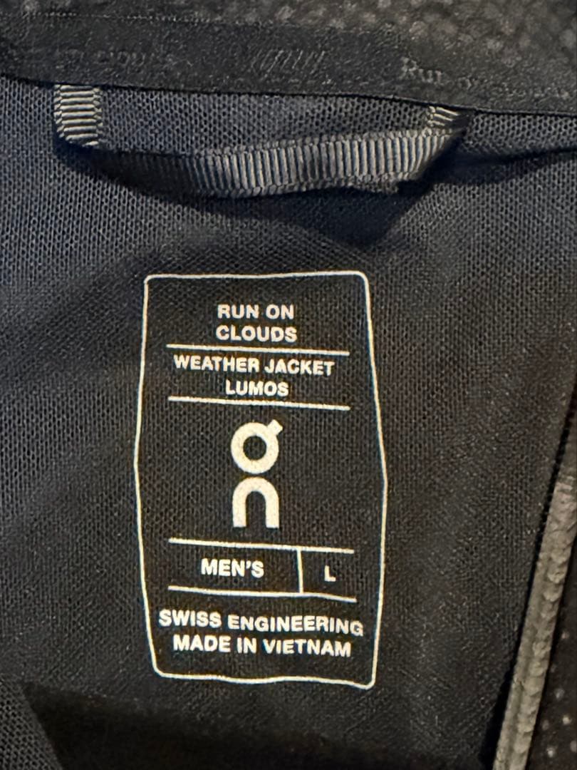 On Weather Jacket メンズ L ブラック