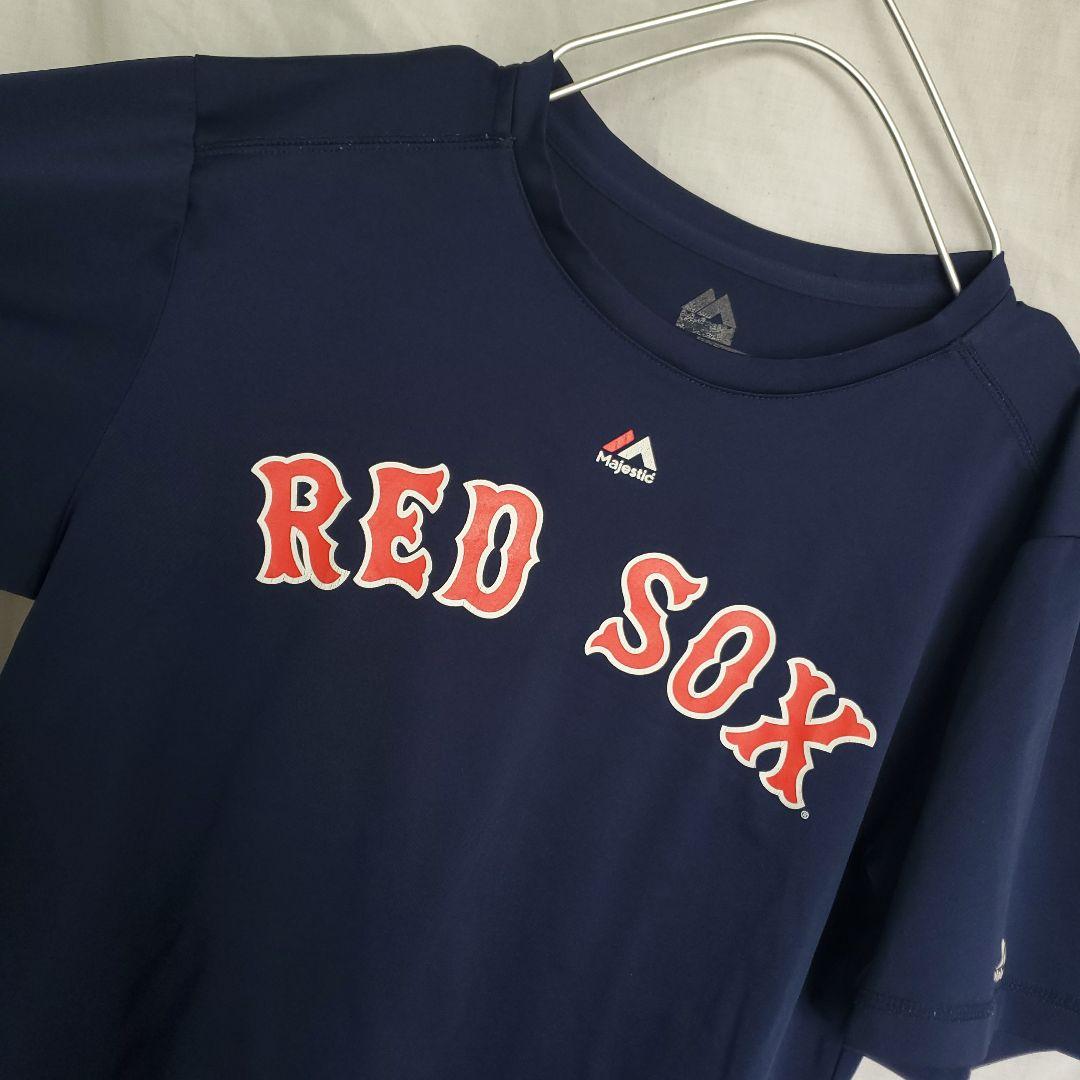 Majestic MLB レッドソックス ベッツ 半袖 Tシャツ 野球