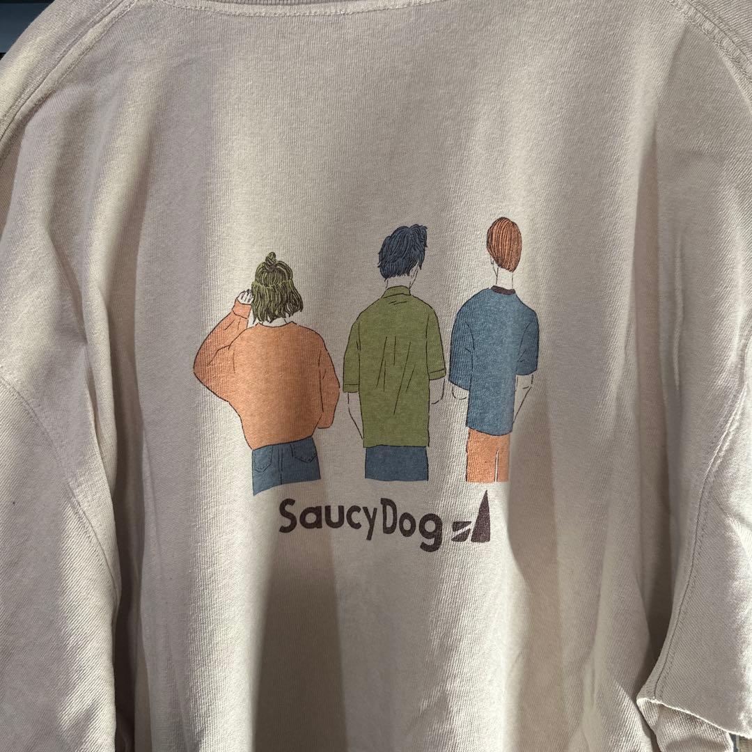Saucy Dog Tシャツ