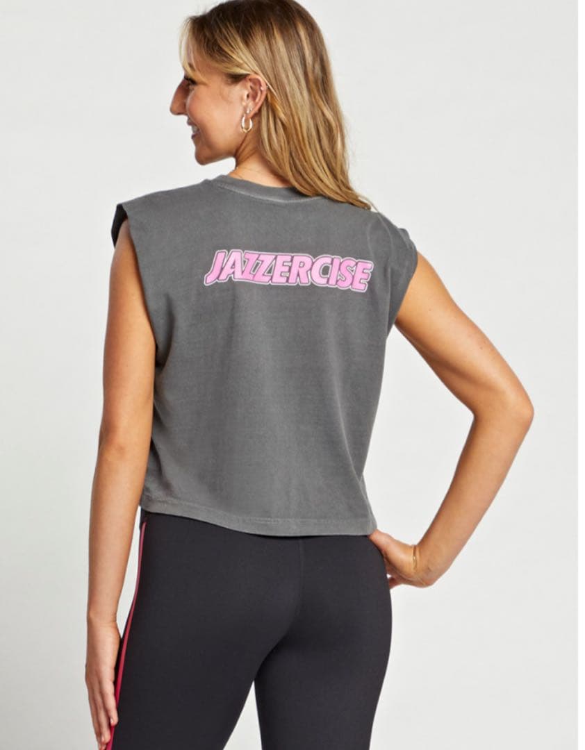 SCARY STRONG JAZZERCISE クロップドトップ　M