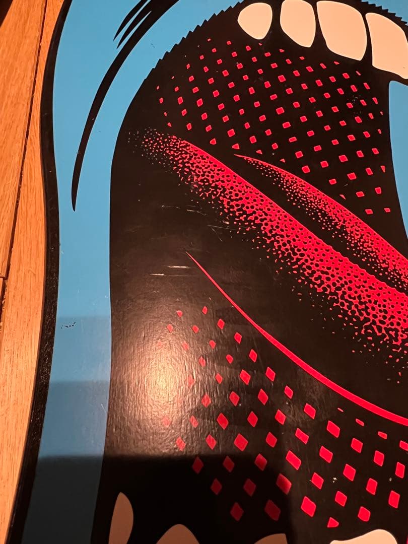 SANTA CRUZ スケートボードデッキ Screaming Foot 左右