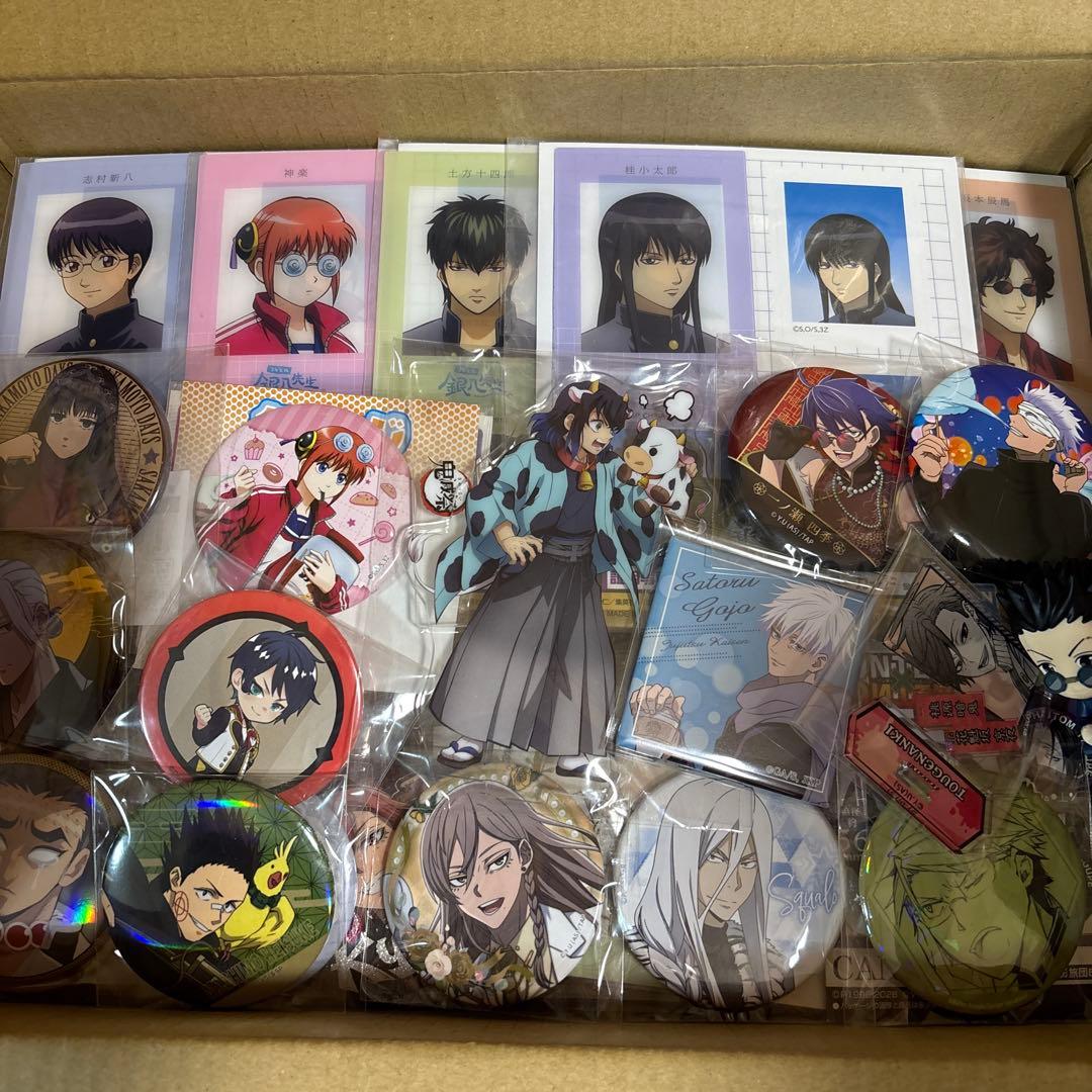 アニメグッズ まとめ売り 銀魂 鬼滅の刃 呪術廻戦 ヒロアカ 桃源暗鬼 他