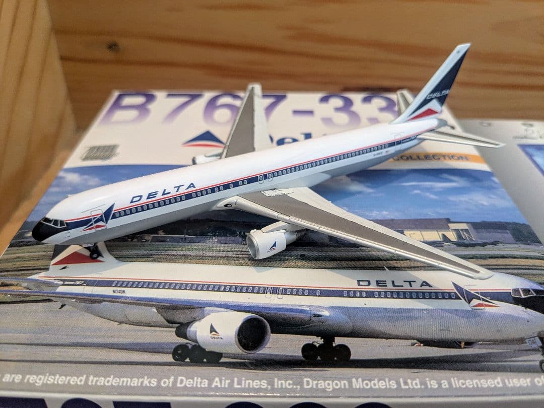 ジェミニ ドラゴン デルタ アメリカン 757 767 DC-10 1/400