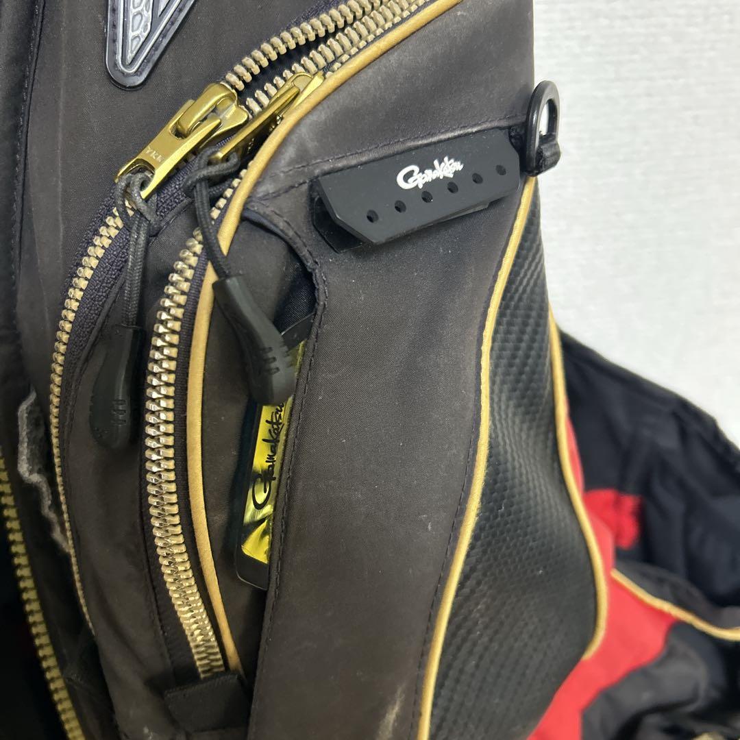 がまかつウィンドストッパー フローティングベスト GM-2192 レッドブラック