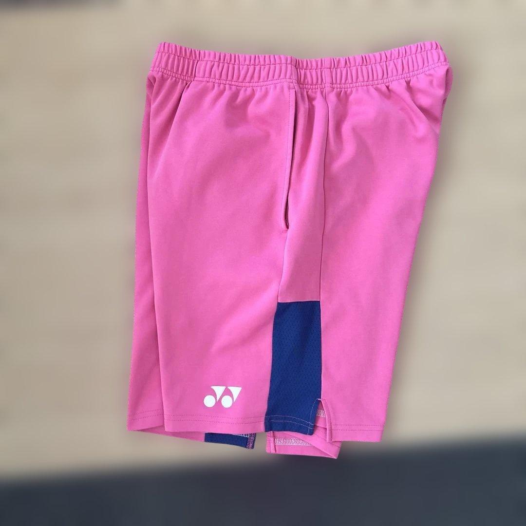 YONEX ハーフパンツ ピンク 日本代表 Mサイズ バドミントン 桃田賢斗