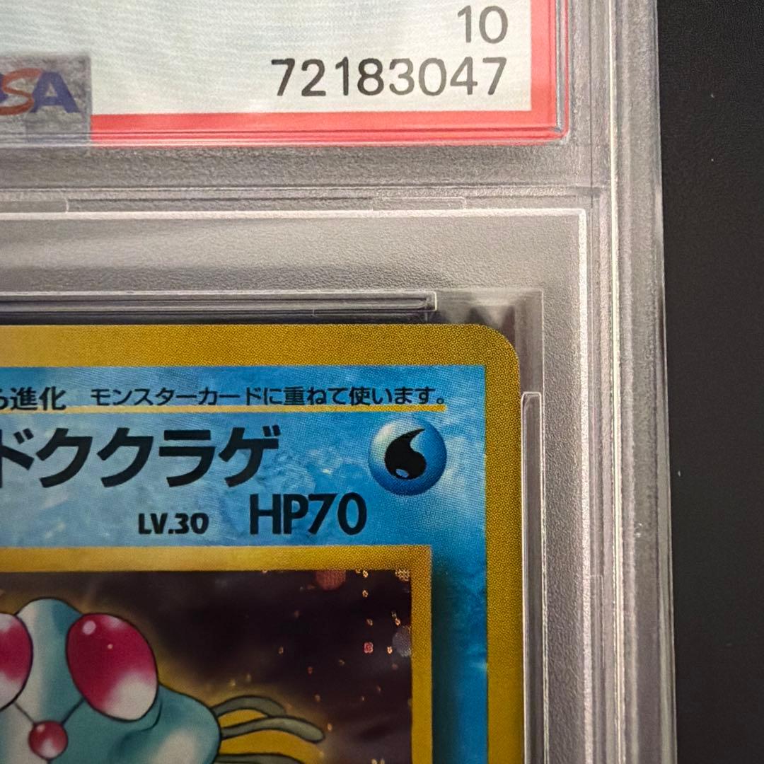 ポケモン カスミのドククラゲ ハナダシティジム PSA10 旧裏