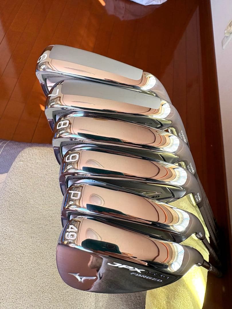 MIZUNO JPX S40 FORGED アイアン6本（6〜9.P.GW）