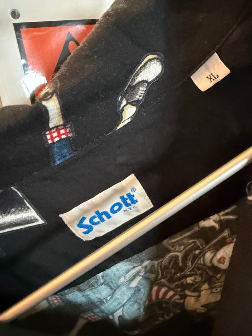 最終値下Schott シャツ XL/アメリカンワナビー