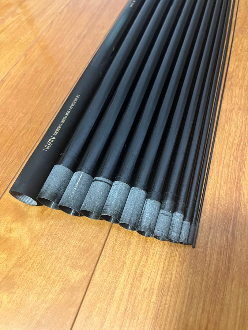 中古 nissin 抜無双 3way 調硬 540 宇崎日新 渓流竿