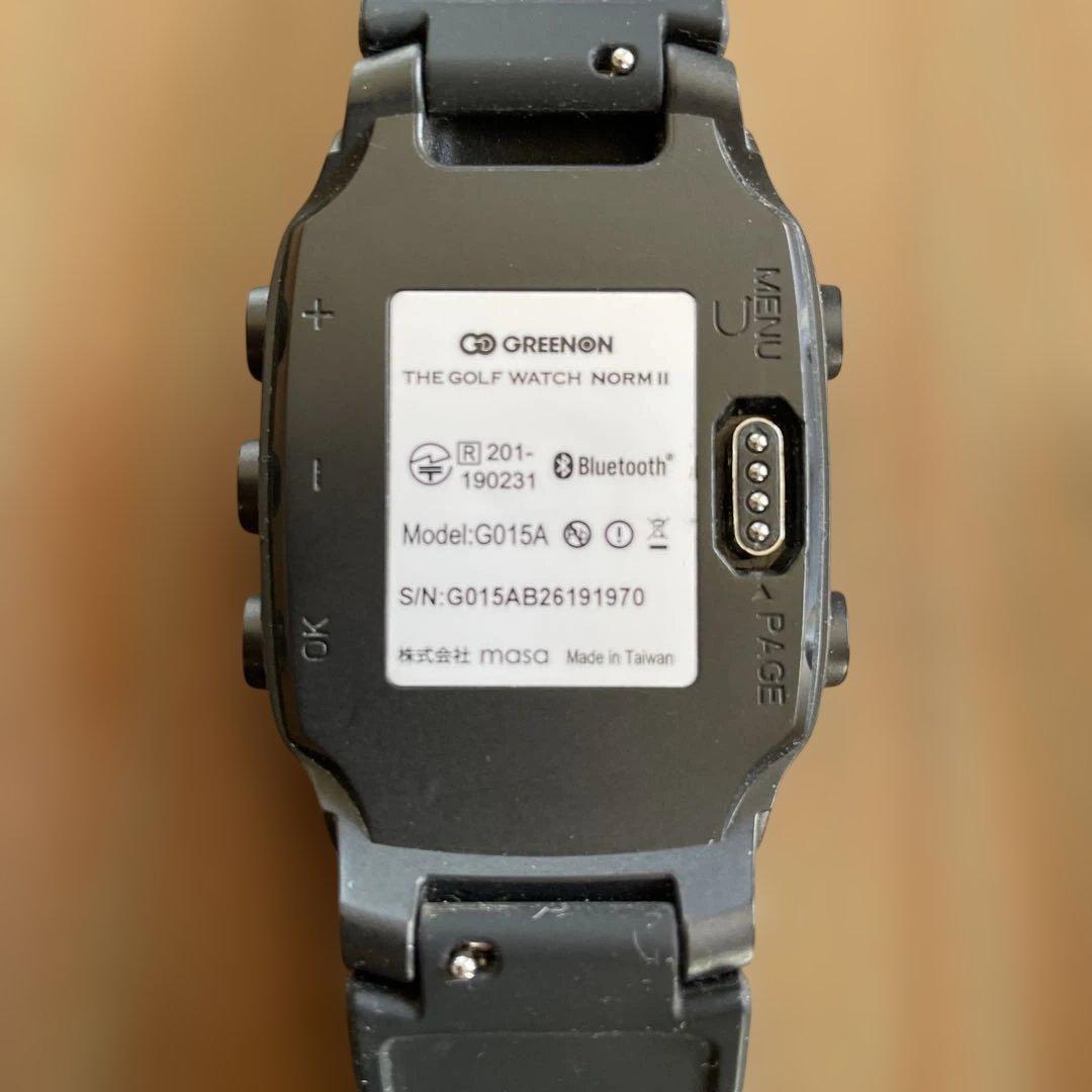 GOLF WATCH NORM II GPSナビ