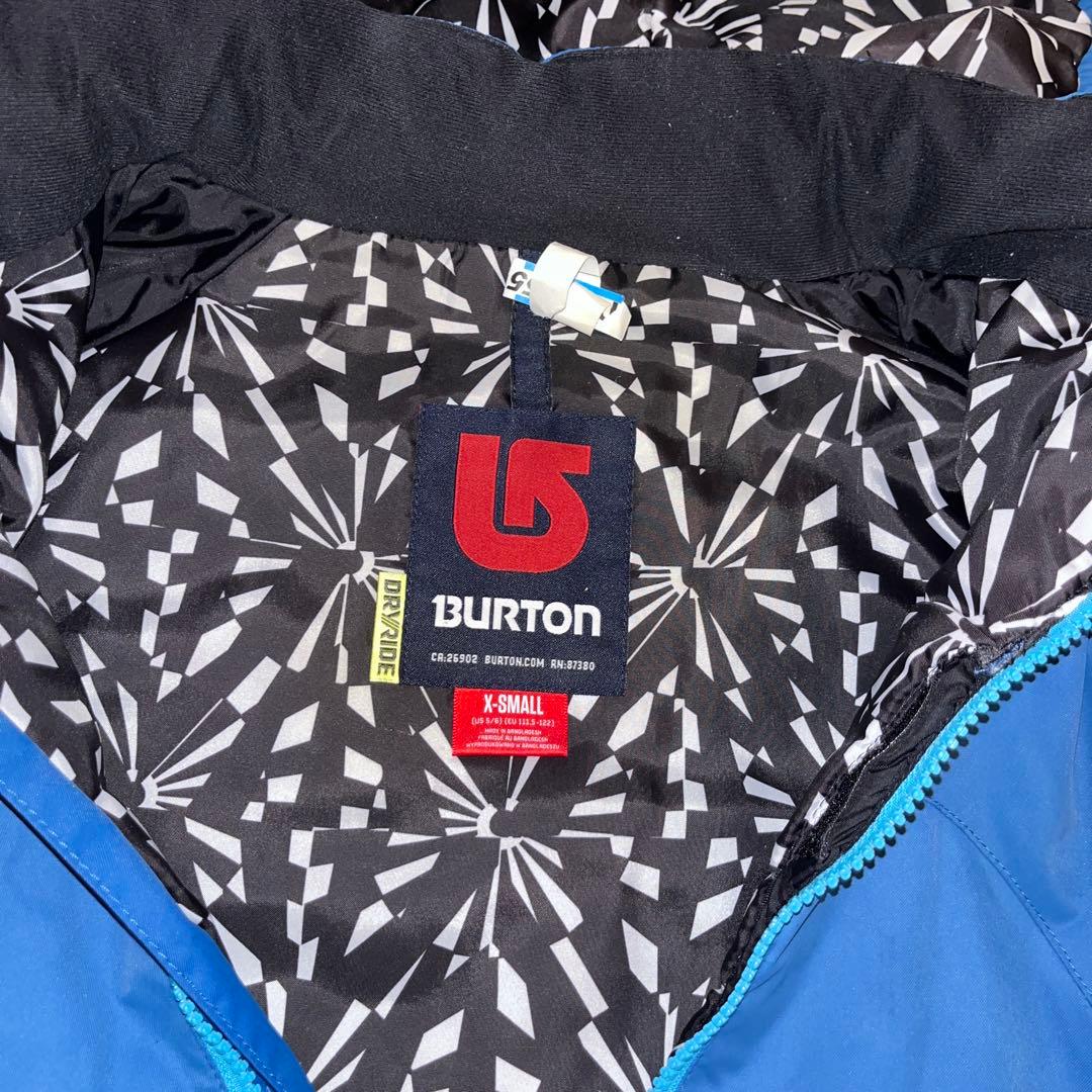 BURTON 　DRYRIDE スキー　スノボ　上下セット　X-SMALL