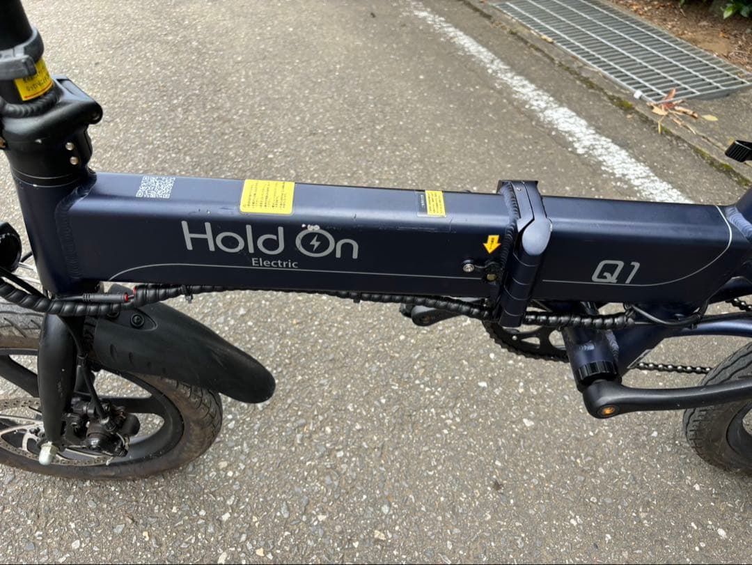 折りたたみ電動アシスト自転車　holdon Q1 14インチ