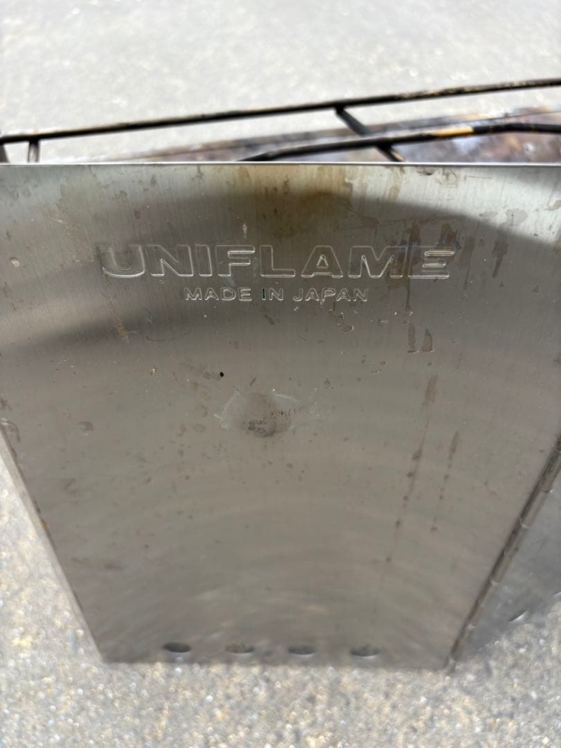 ユニフレーム　UNIFLAME 薪グリル　レギュラー　ロストルウォール、他つき！