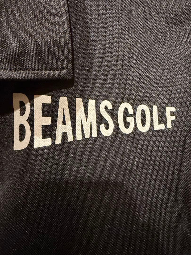 BEAMS GOLF ブラック ポロシャツ