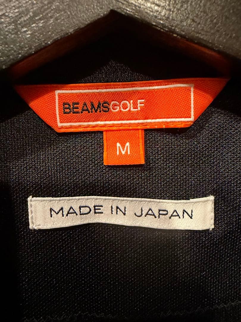 BEAMS GOLF ブラック ポロシャツ