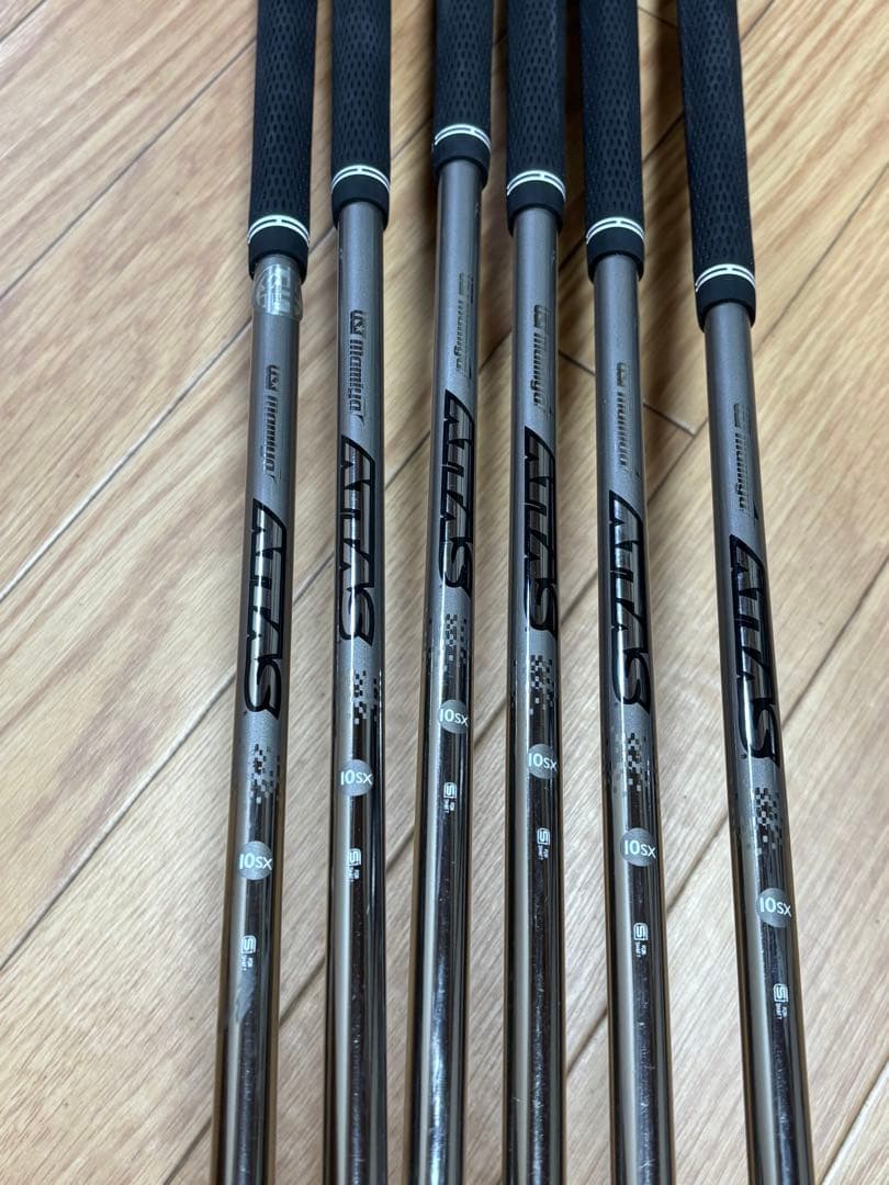 超カッコ良い★TaylorMade P7MCアイアン6本　アッタス100SX付き