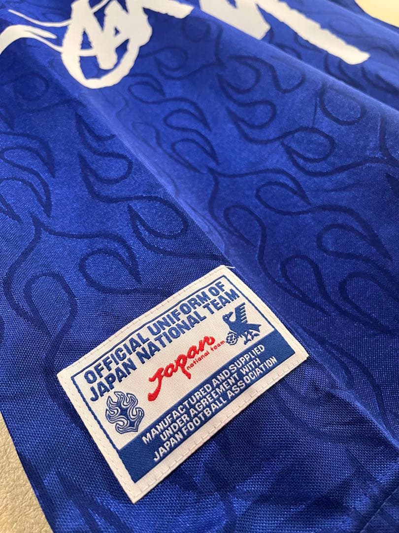 asics 日本代表 シャツ Lサイズ 青