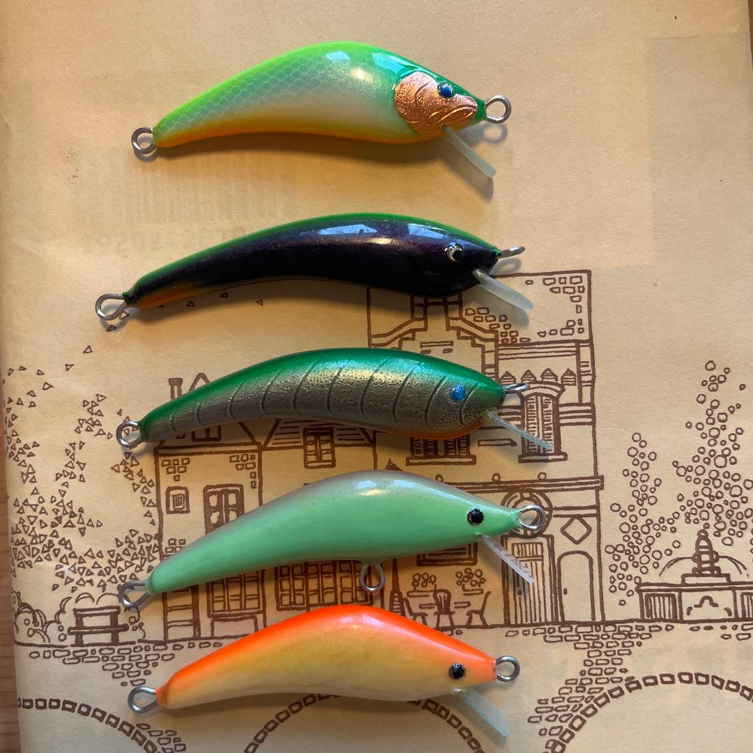 渓流ハンドメイドミノー　トラウトラボブジムラ
