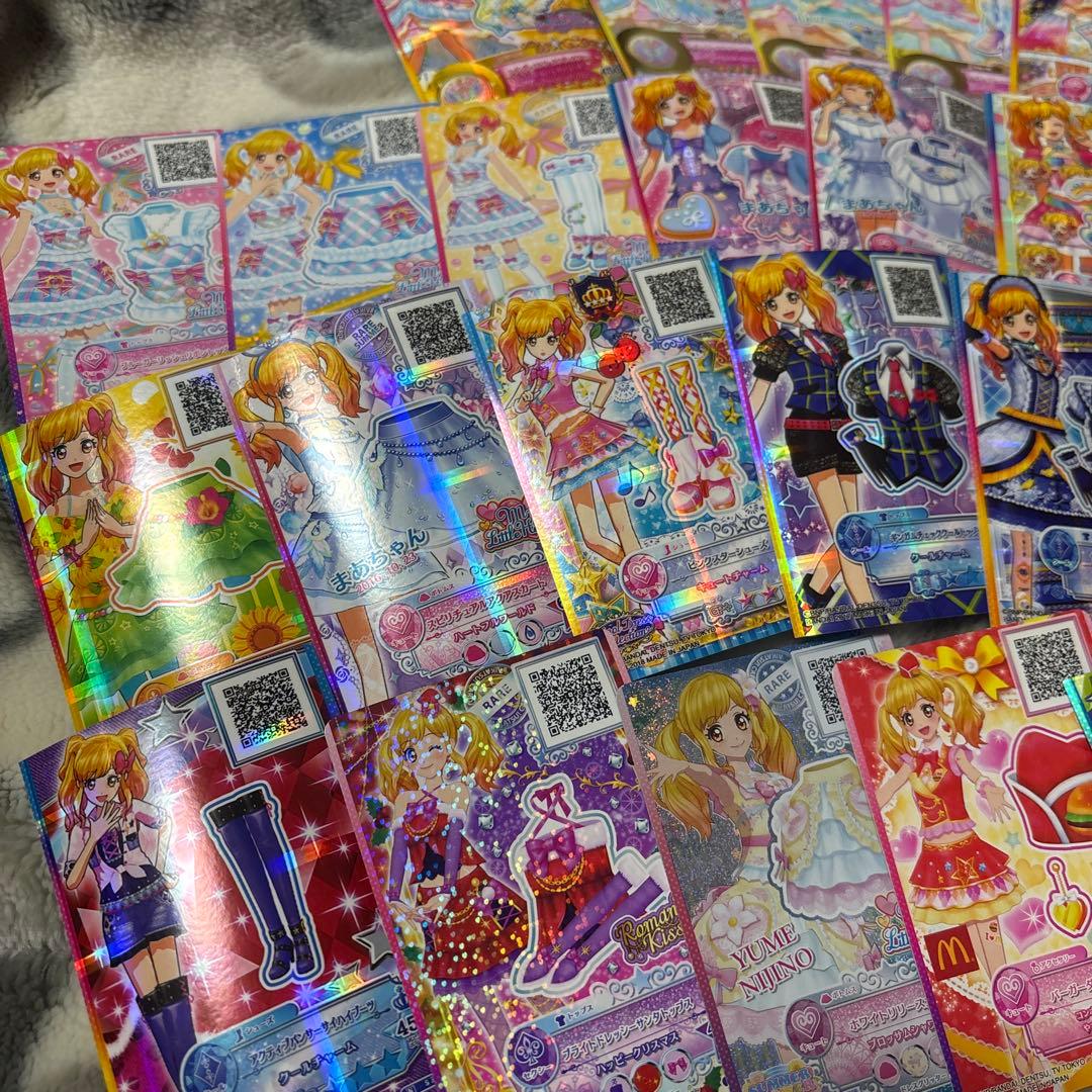 アイカツカード セット 虹野ゆめ