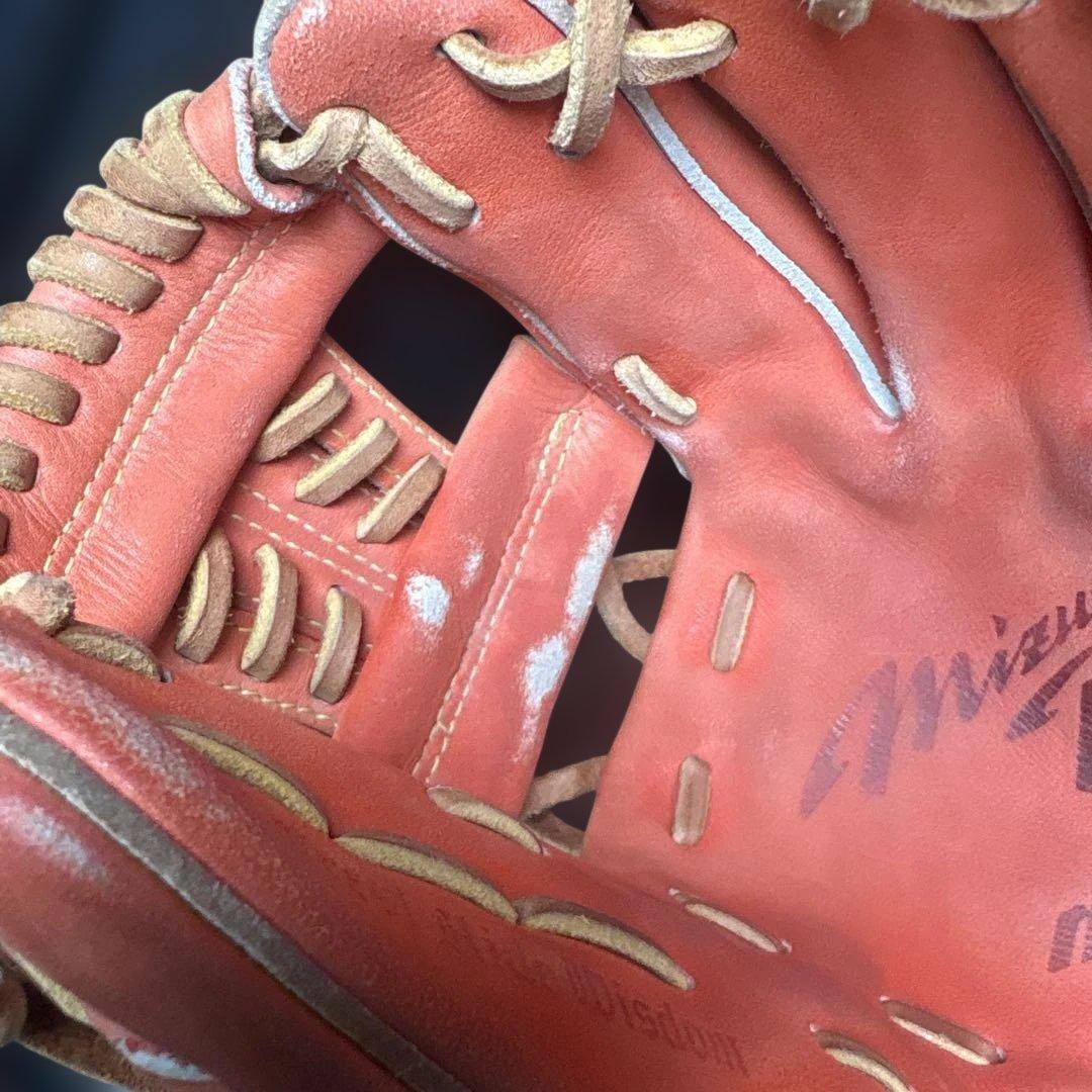 Mizuno Pro 硬式グローブ オレンジ　坂本勇人　内野用
