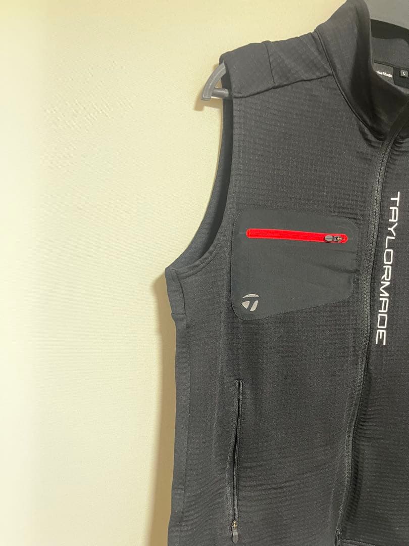 TaylorMade テーラーメード ポーラーテックベスト ブラック サイズL