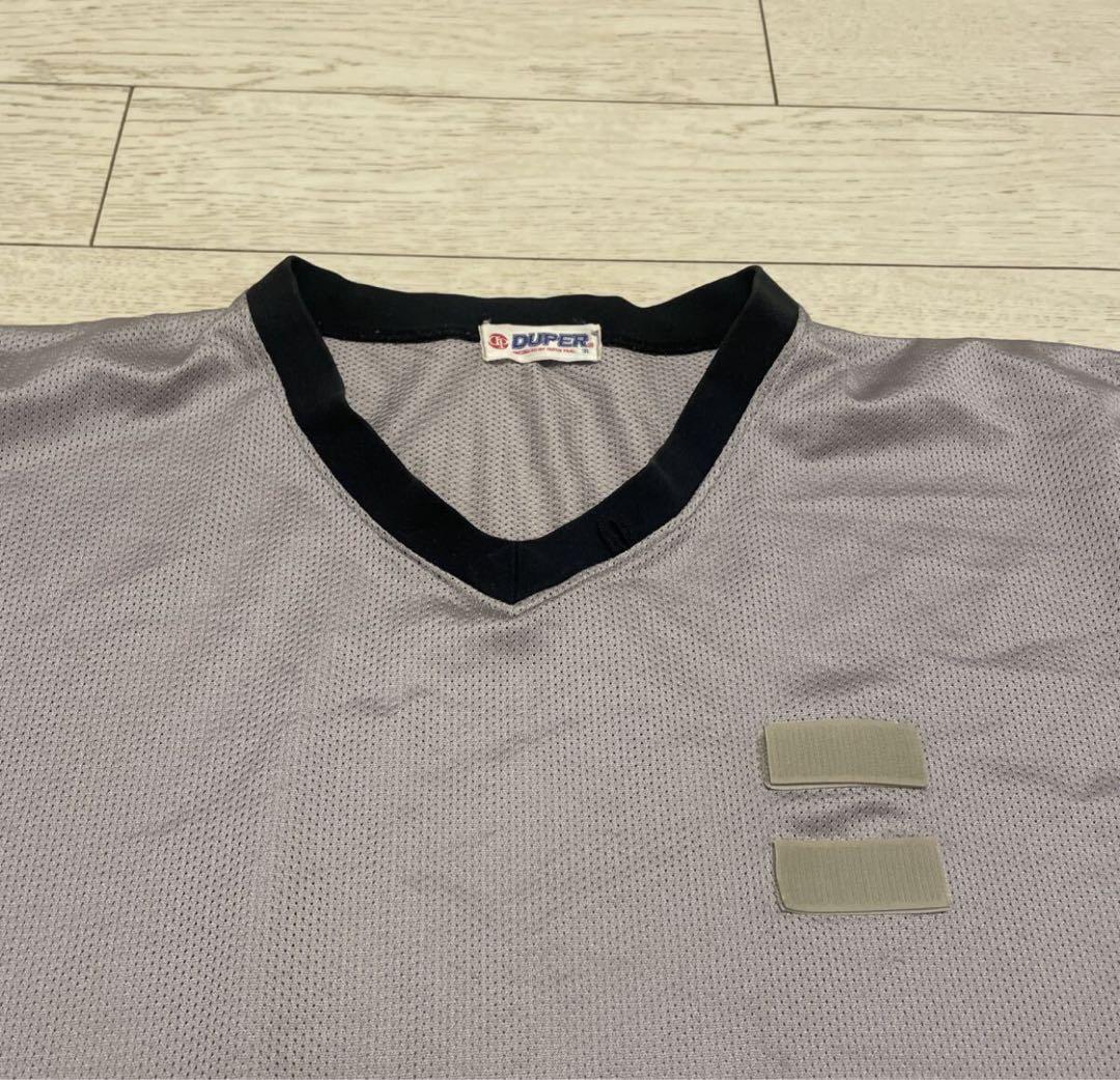 上DUPER3L下asicsOバスケレフリーセットアップ