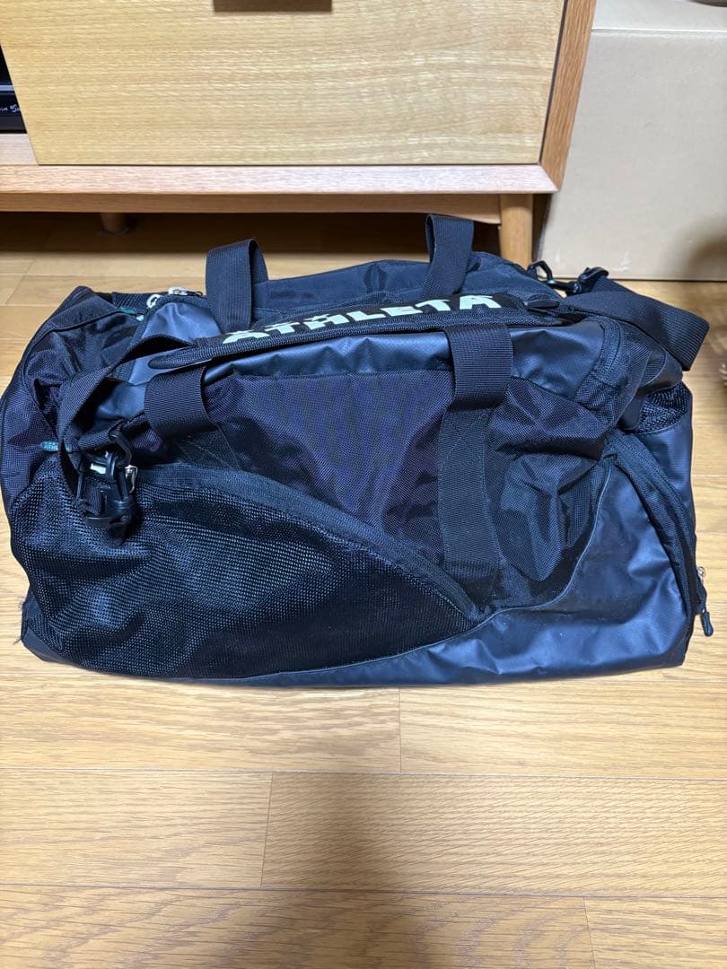 値下げ　合宿　大会　宿泊　ATHLETA ボストンバッグ ブラック 大容量
