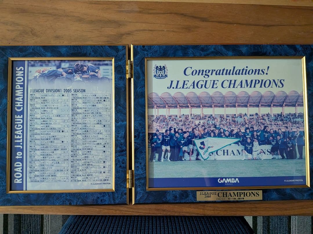 ガンバ大阪　2005年 J.LEAGUE CHAMPIONS 記念グッズ
