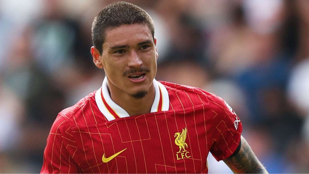 リバプールDARWINヌニェス9番 直筆サイン入ユニフォーム【鑑定書/額装付き】