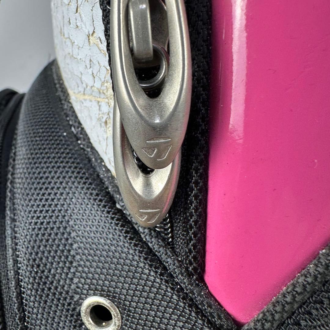 テーラーメード　キャディバッグ　 レザー　口径24cm 白　カート型