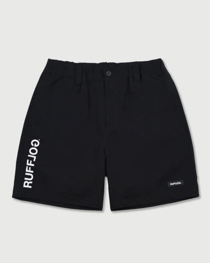 RUFFLOG モックネックシャツ＆ショートパンツセット　サイズL BLACK