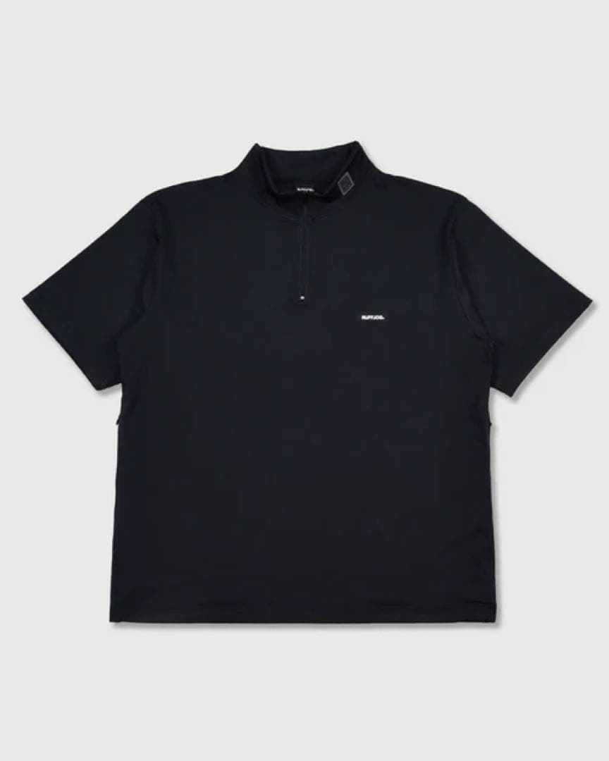 RUFFLOG モックネックシャツ＆ショートパンツセット　サイズL BLACK