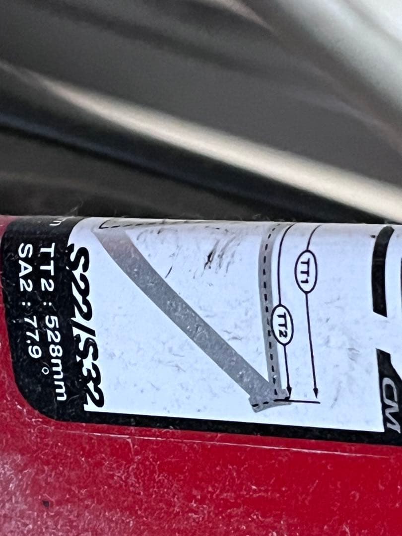 フェルト　トライアスロンバイク レッド