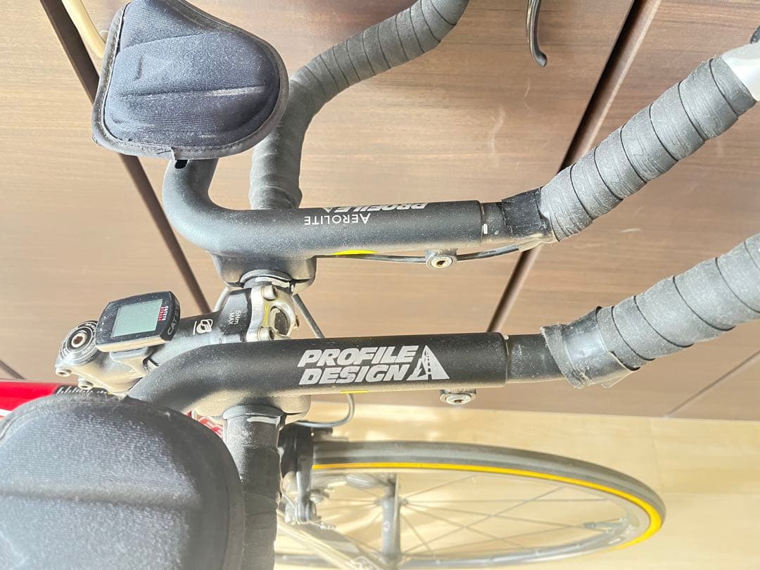 フェルト　トライアスロンバイク レッド