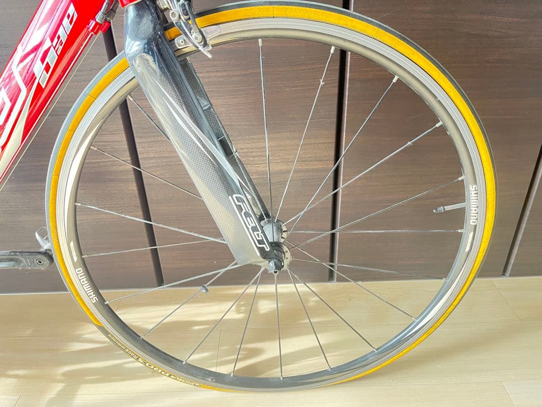フェルト　トライアスロンバイク レッド