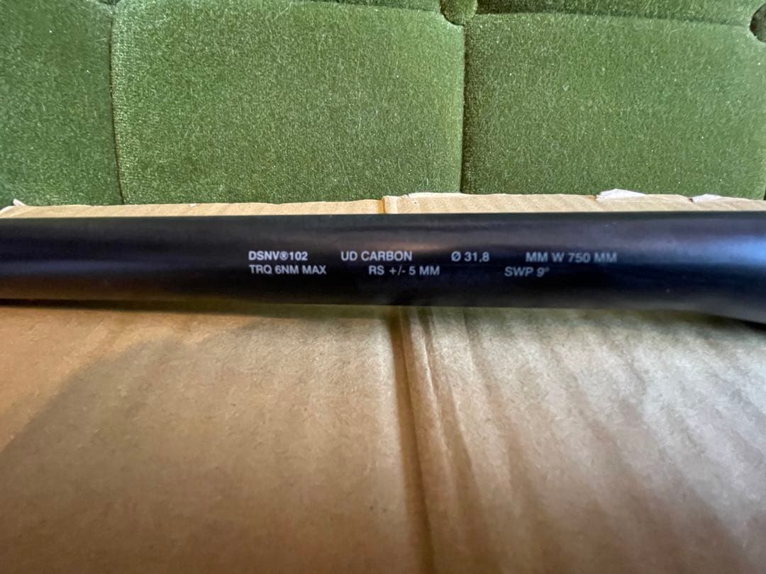 dosnoventa フラットバー　DSNV102 カーボンハンドル 750mm