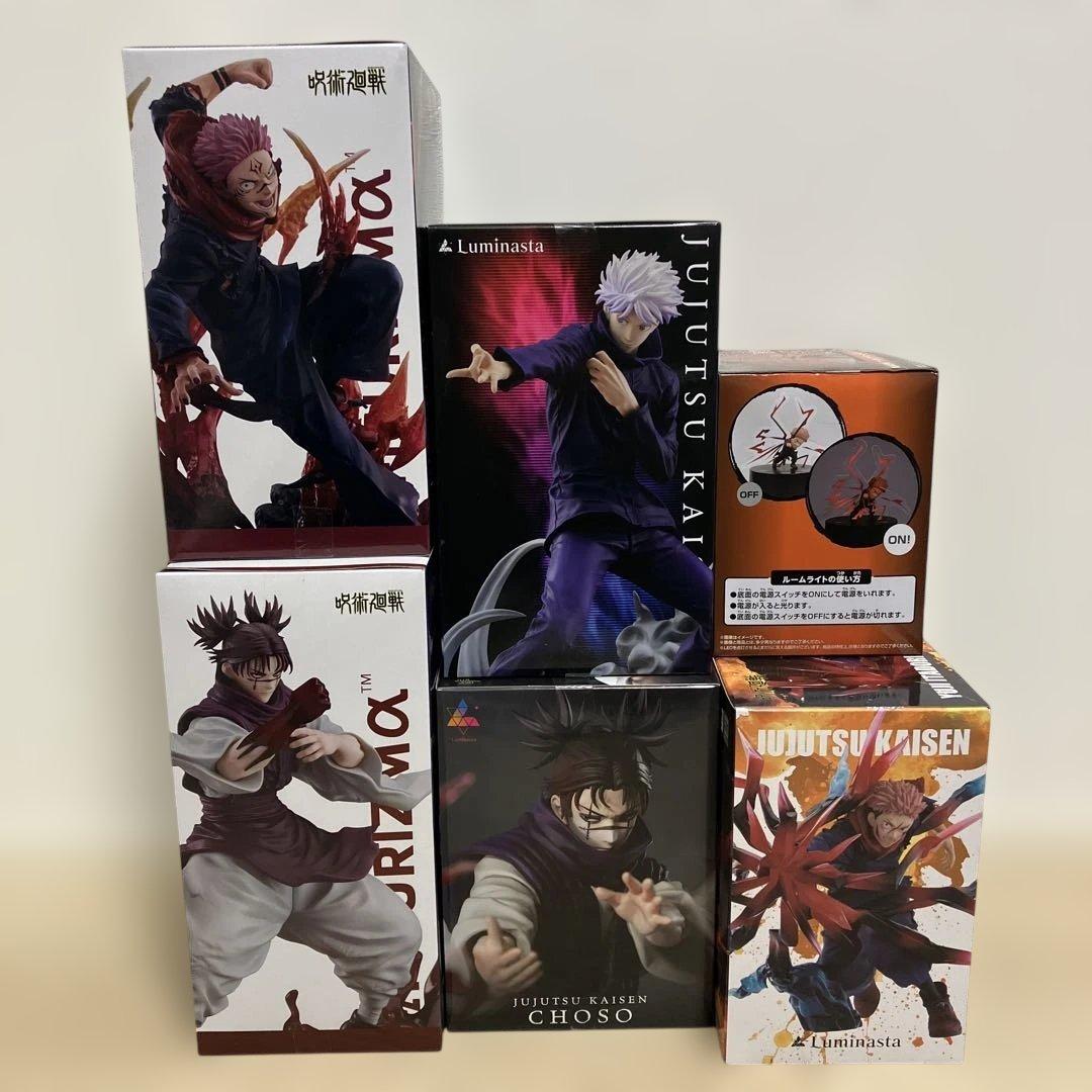 呪術廻戦 FIGURIZMα ~ Luminasta 6箱Set 新品未開封品