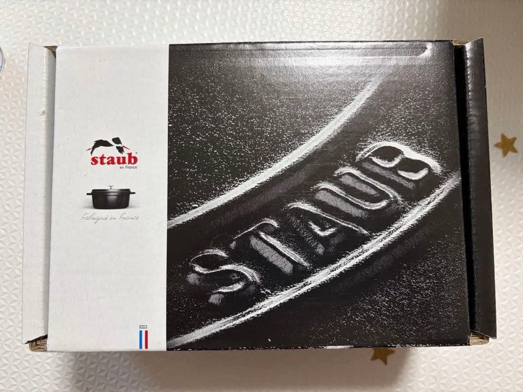 【24時間以内に発送可能】staub 鍋　10cm 黒