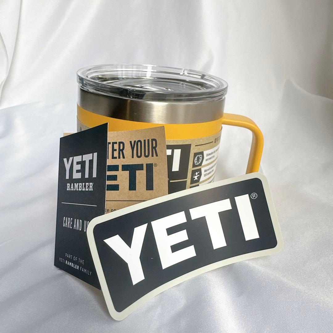 限定レアカラー！14ozYETI イエティランブラーマグカップアルパインイエロー